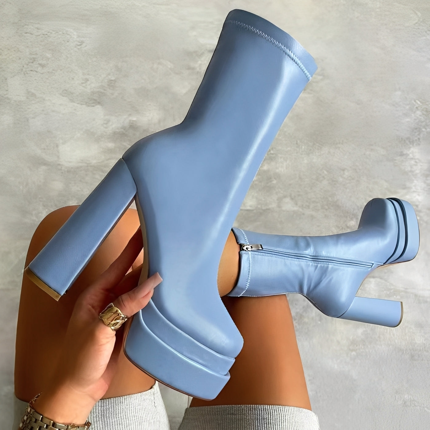 Josee - Modische Lederstiefeletten für Damen