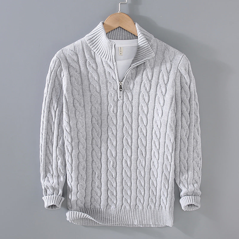 Jerald - Grand sweat à capuche zippé pour homme