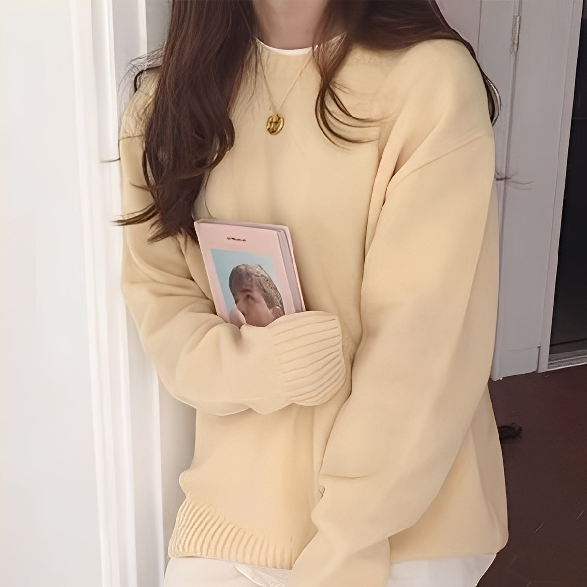 Roxanna - Pull large basique pour femmes