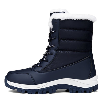 Yasmine - Warme und wasserdichte Samtstiefel für den Winter für Damen