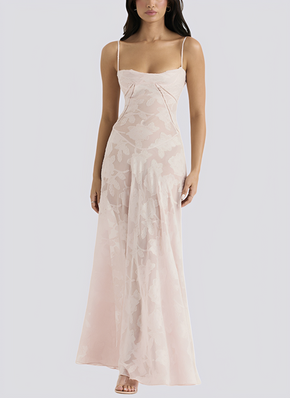 Lucia - Hübsches langes, tailliertes Kleid für Damen