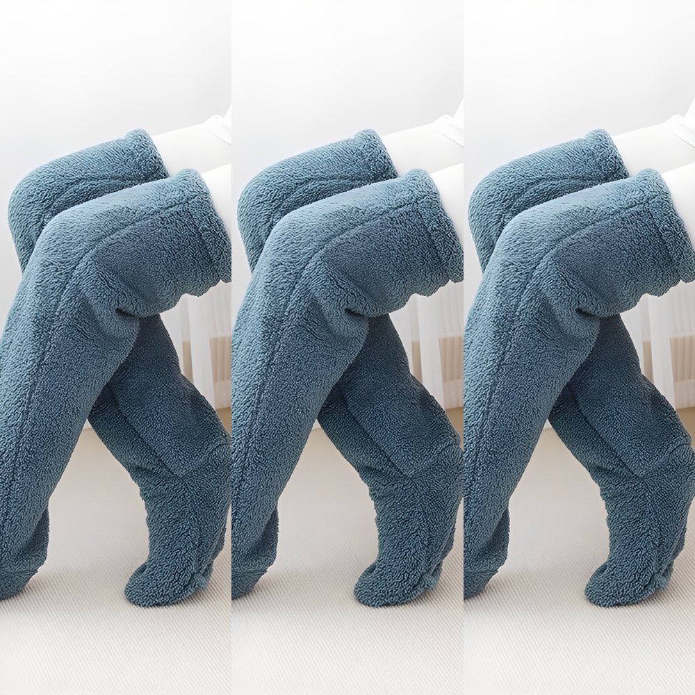 Camellia - Chaussettes longues et chaudes d'hiver pour femmes