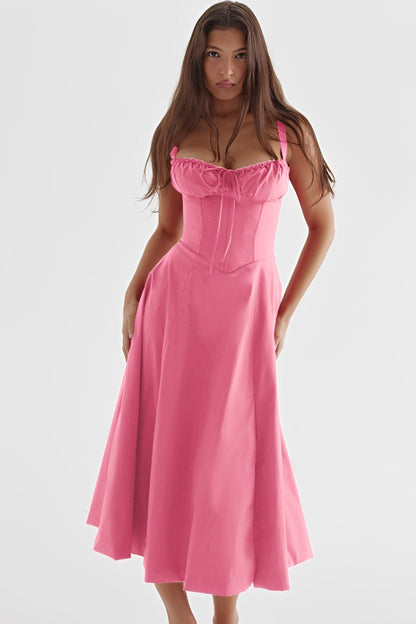 Bonnie - Casual backless dress for women