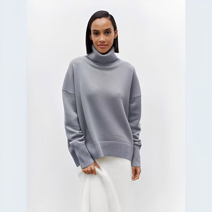 Lucinde - Winter Oversized Turtleneck Sweaters for Women