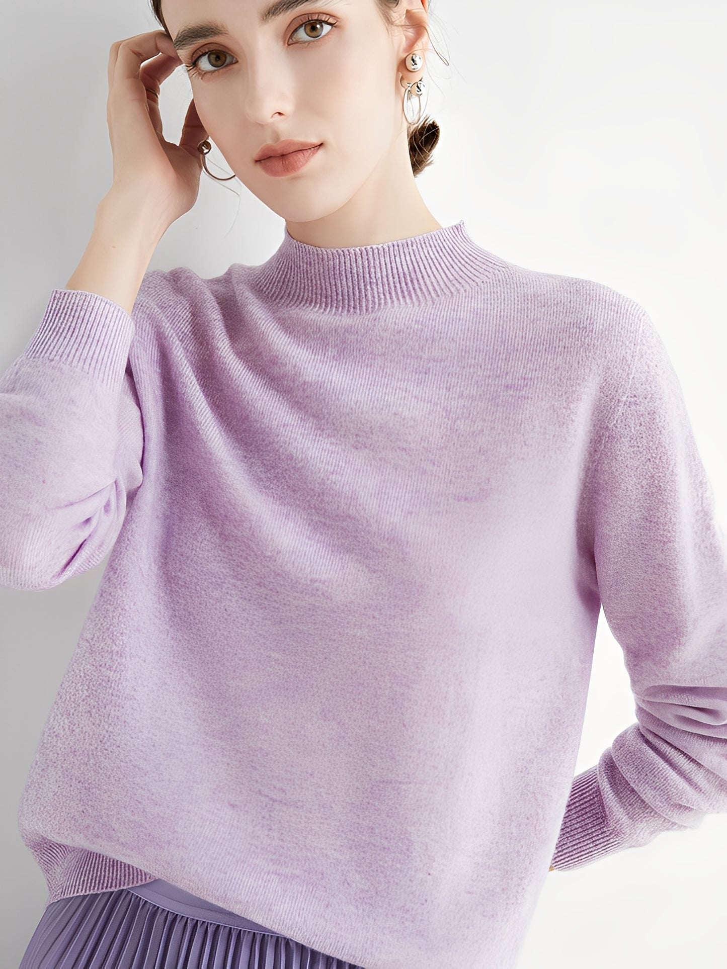 Cindie - Pull chaud en cachemire pour femme