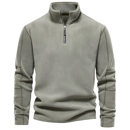 Nicholas - Chic pull polaire zippé pour hommes