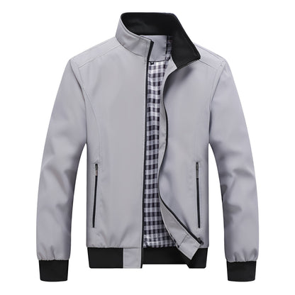 Edward - Modern zip-up jacket for men