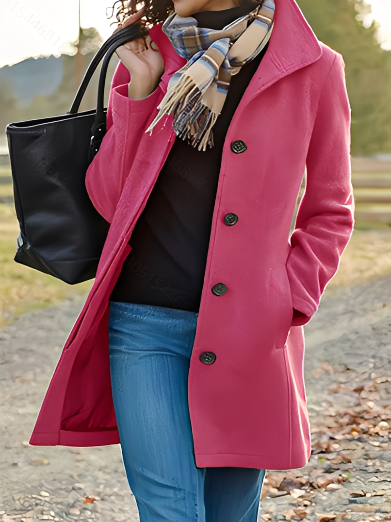 Jaclyn - Manteau polyvalent en tweed moderne pour femmes