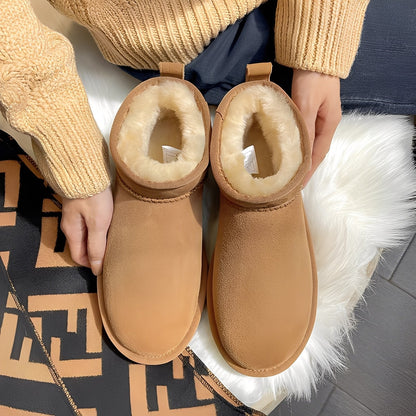 Rozanne - Petits Bottes d'Hiver Décontractées pour Femmes