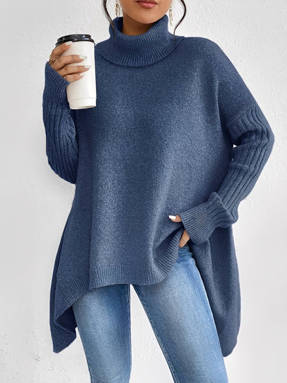 Jessica - Turtleneck sweater in cashmere for women