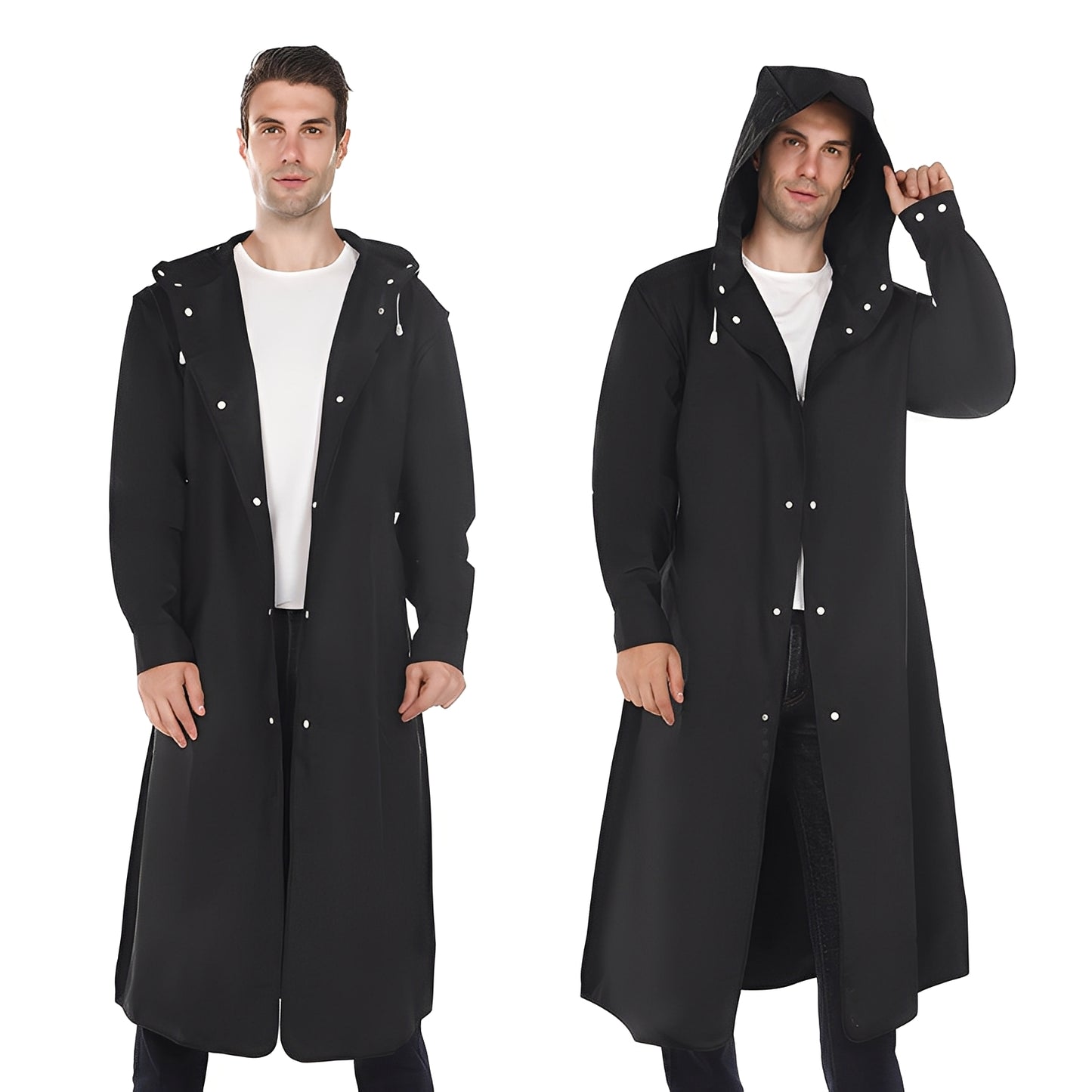 Aldric - Imperméable à capuche pour homme