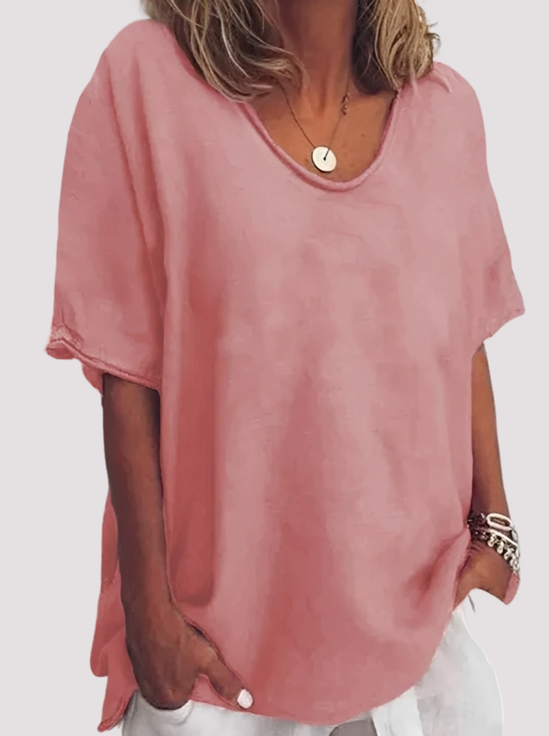 Joanne - Blouse décontractée et ample pour femmes