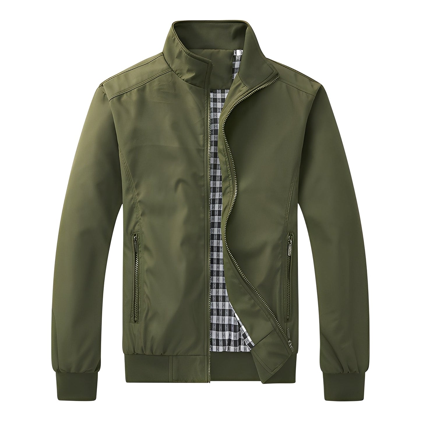 Edward - Modern zip-up jacket for men