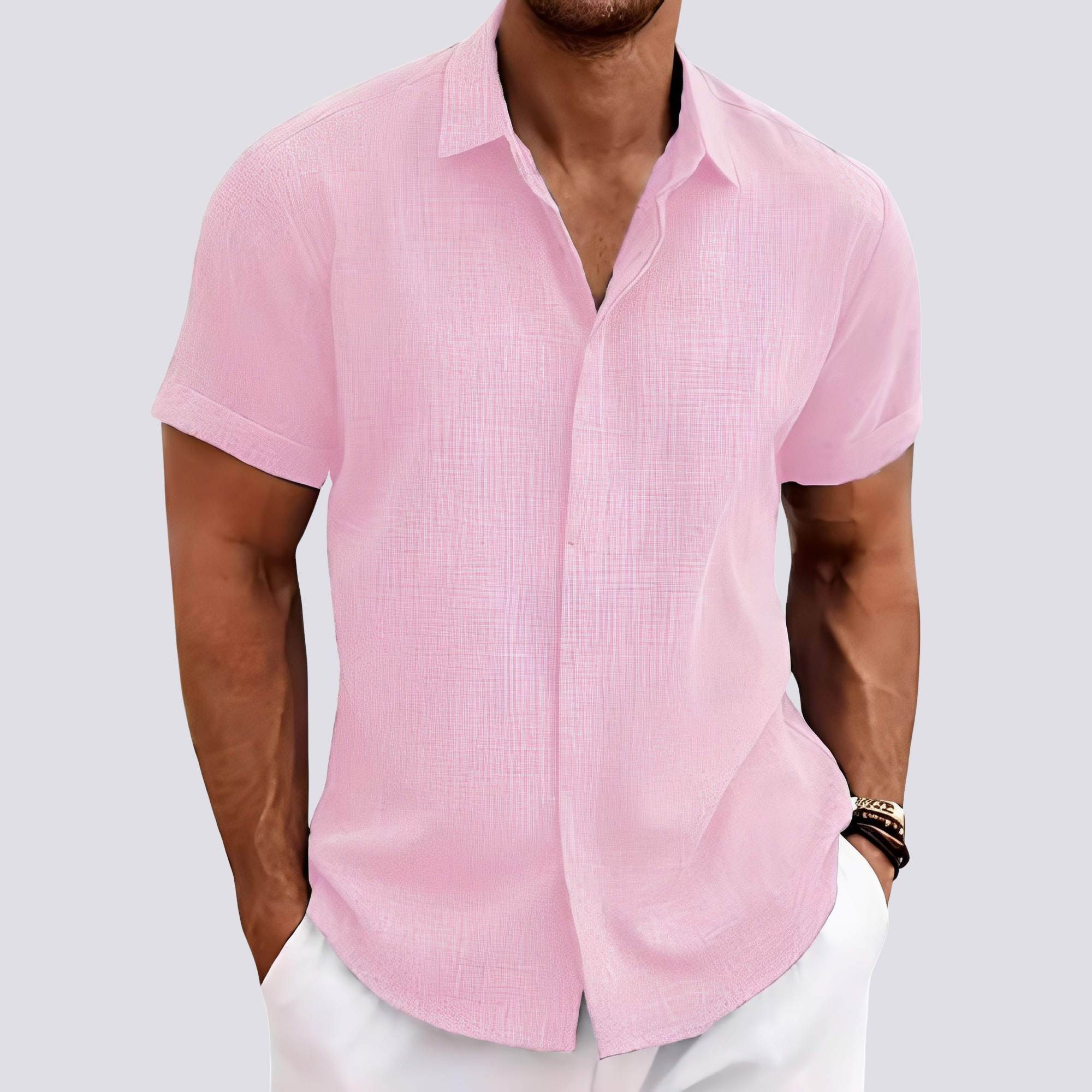 Jamie – Chemise homme – décontractée et confortable