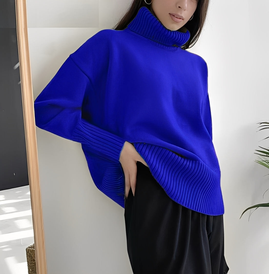 Lucinde - Winter Oversized Turtleneck Sweaters for Women