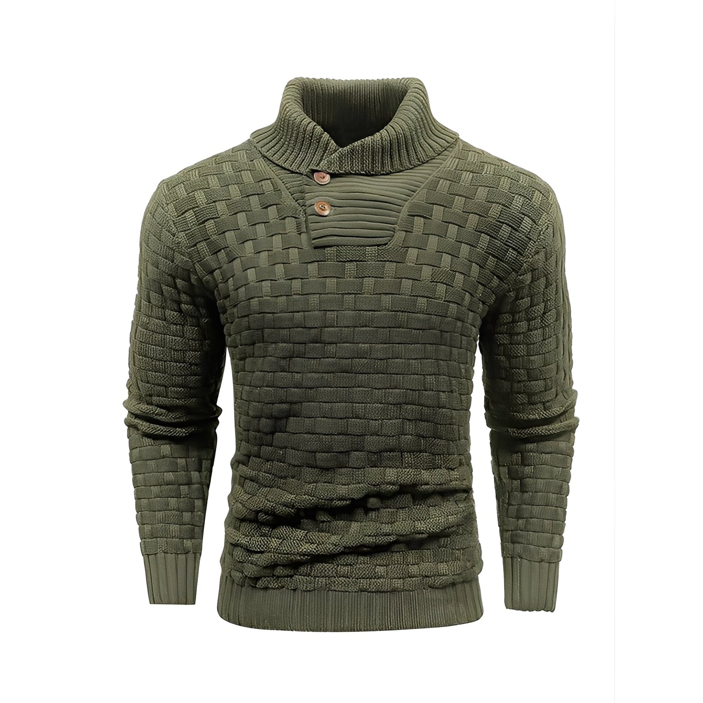 Weldon - Pull col roulé chic pour hommes
