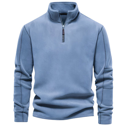 Nicholas - Chic pull polaire zippé pour hommes