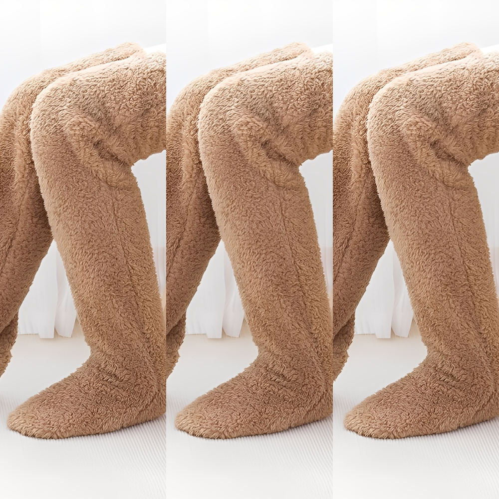 Camellia - Chaussettes longues et chaudes d'hiver pour femmes