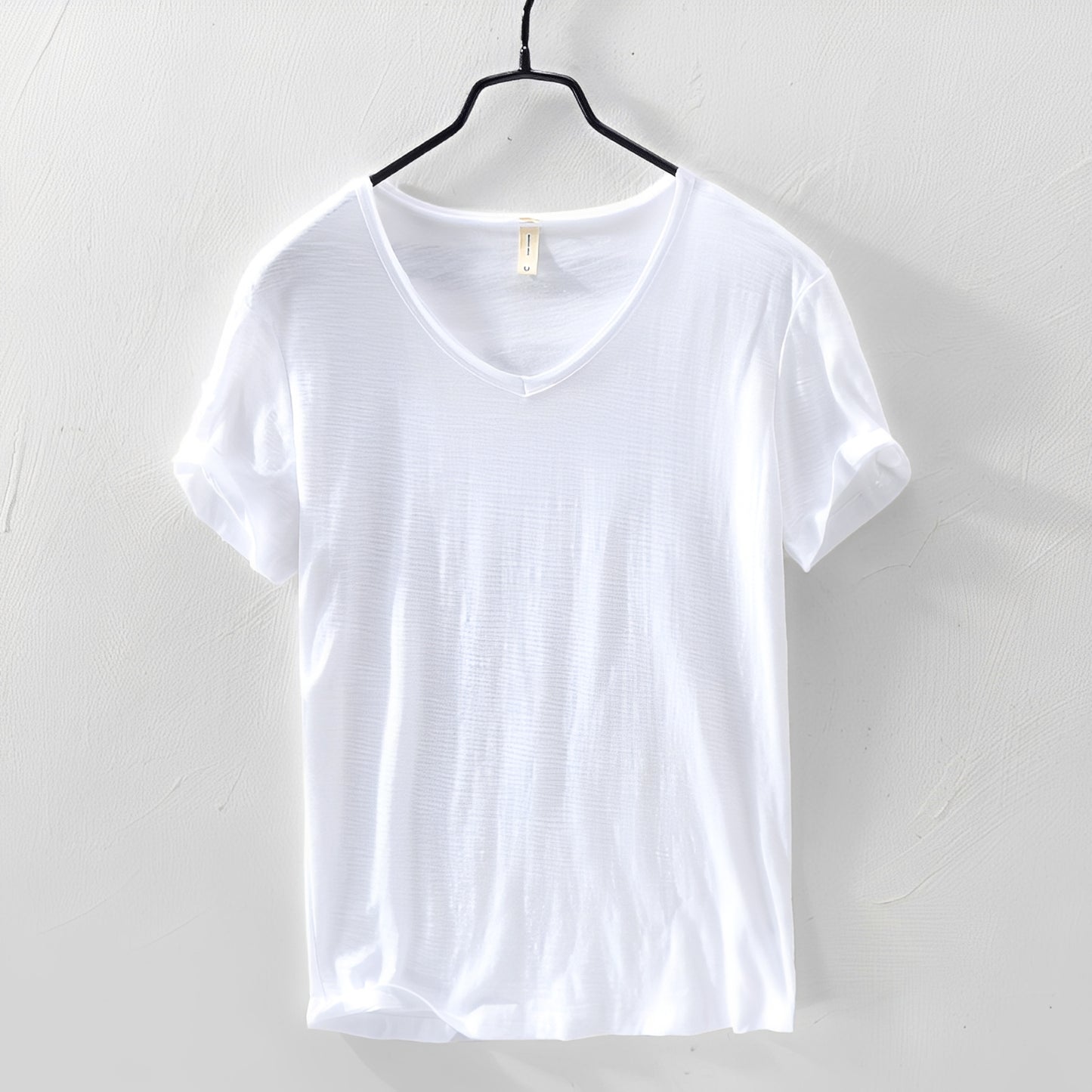 Lardo - einfarbiges atmungsaktives Herren-T-Shirt