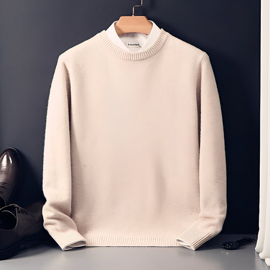 Inigo - Mode, pull large en cachemire pour hommes