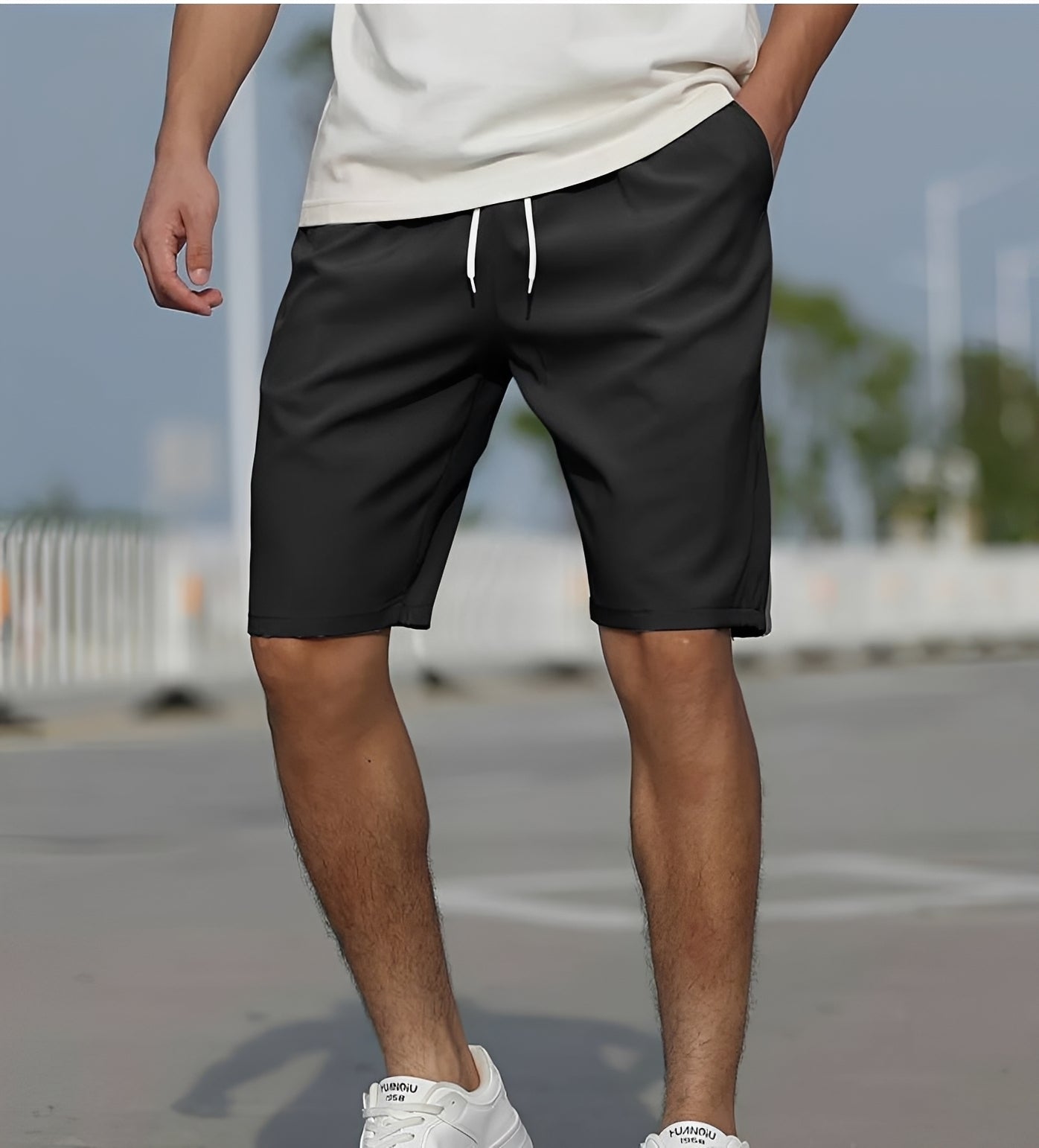 Tristan - Shorts confortables à cordon pour hommes