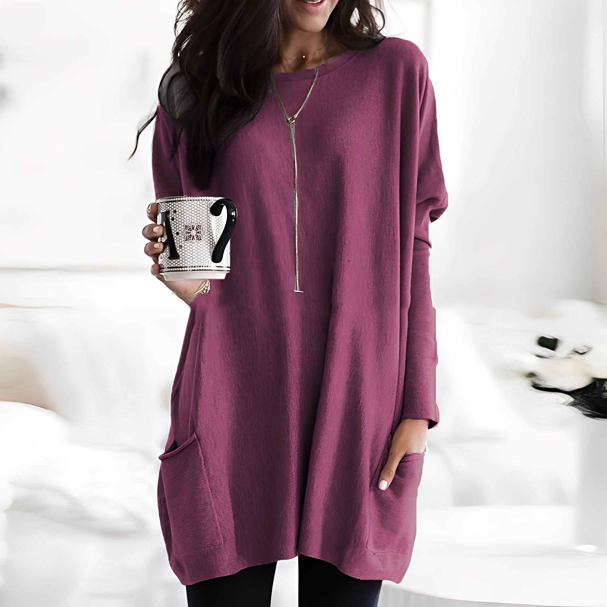 Diane - Pull à manches longues tendance pour femmes