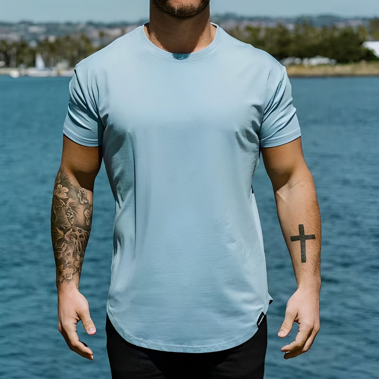 Bryan - Chemise décontractée à coupe sportive pour hommes