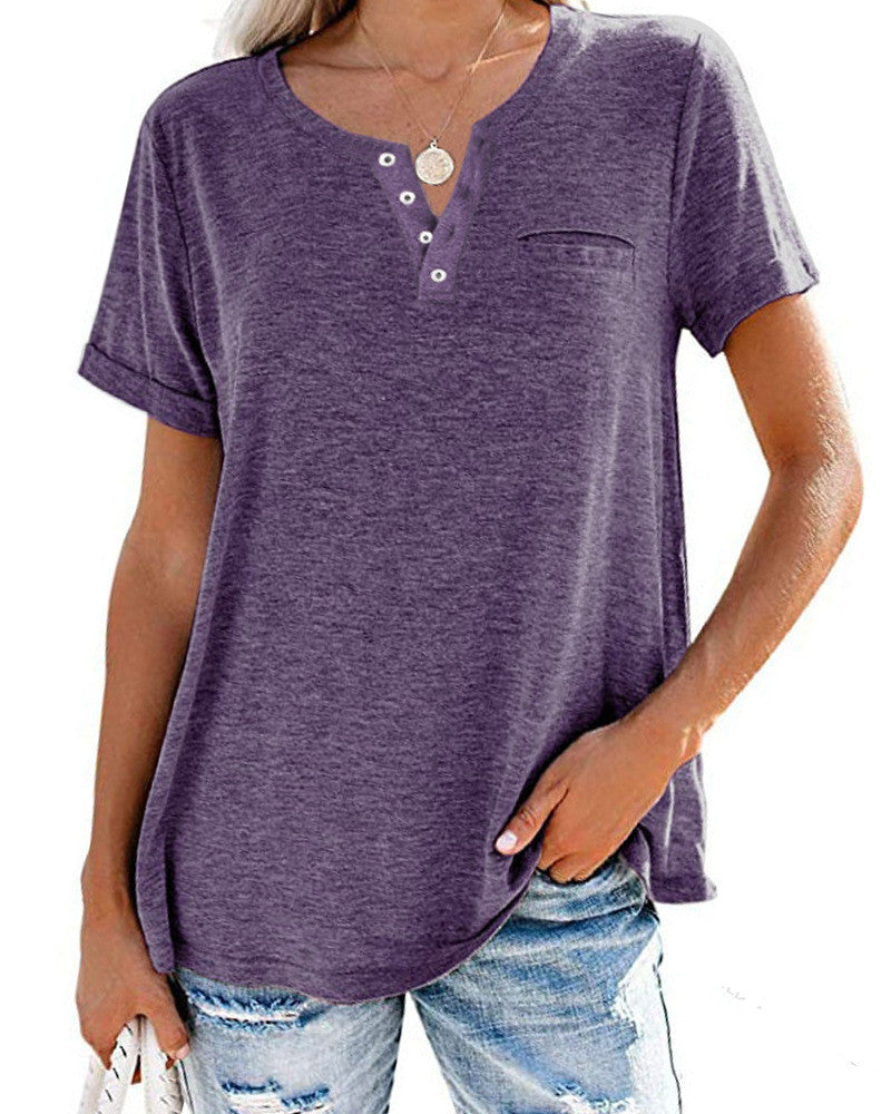 Élodie – Chemise Femme Manches Courtes