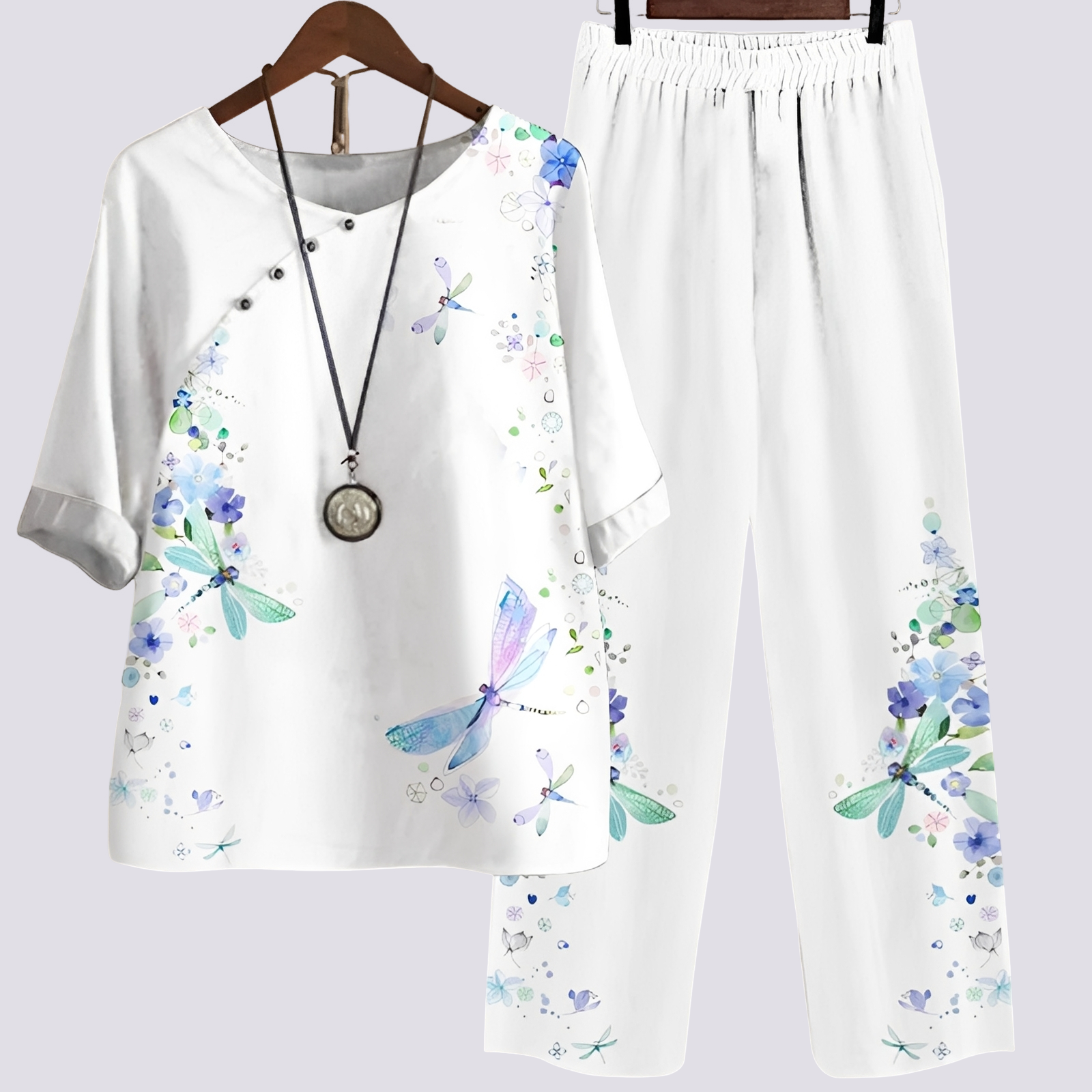 Jodie - Ensemble élégant et agréable avec motif pour femmes