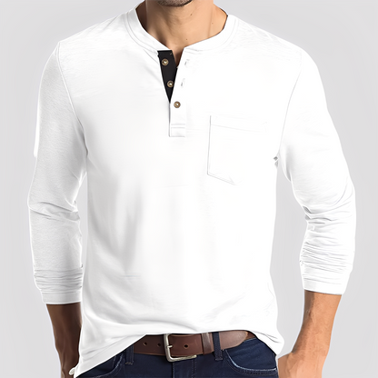 Dashiell - Chemise homme décontractée à manches longues