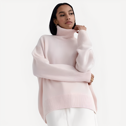 Margery - Large pull à col montant pour femmes