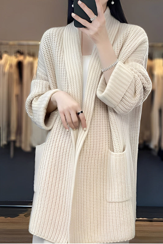 Suzanna - Long cardigan élégant pour femme