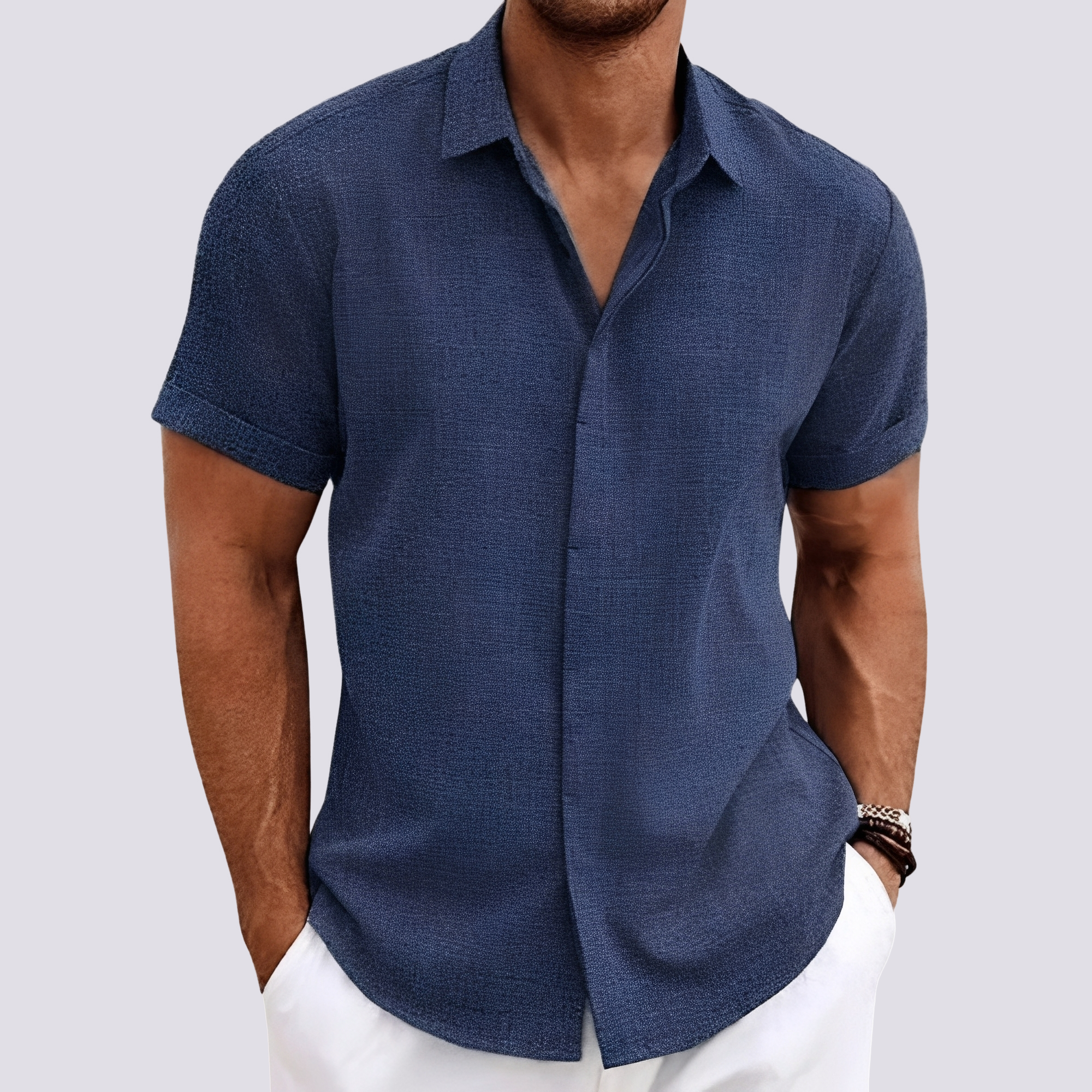 Jamie – Chemise homme – décontractée et confortable