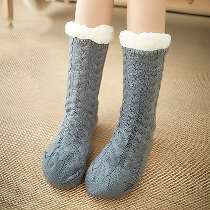 Karissa - Chaussettes chaudes et épaisses pour femmes