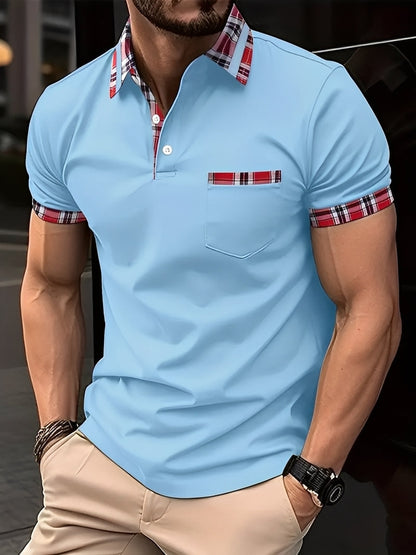 Ryker - Polo moderne avec poche pour hommes