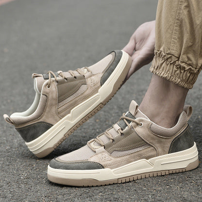 Carl - Flache und elegante Herrensneaker aus Netzgewebe