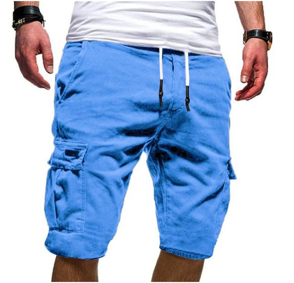 Bogdan - Shorts cargo larges pour hommes en été