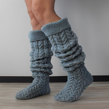 Angelle - Chaussettes longues chic pour femmes