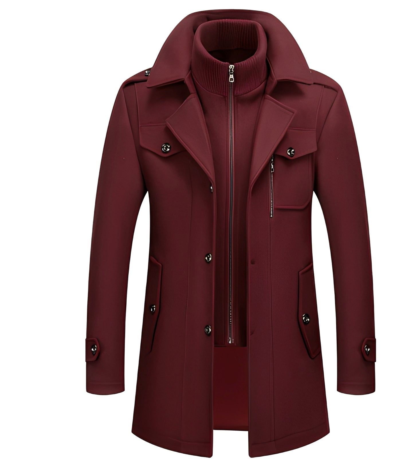 Hervé - Warm winter coat for men