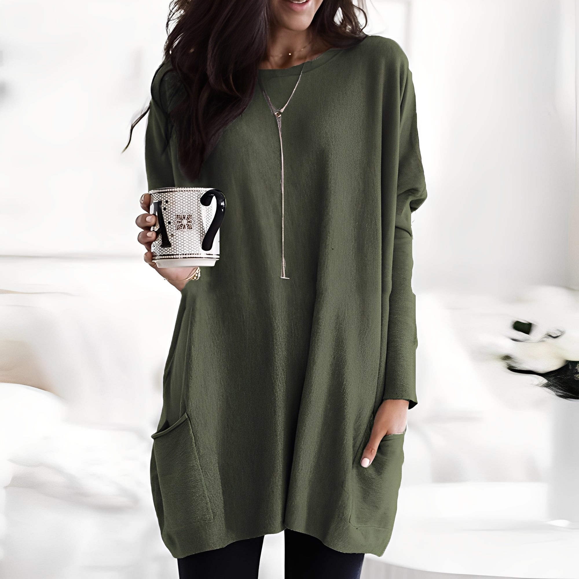 Diane - Pull à manches longues tendance pour femmes