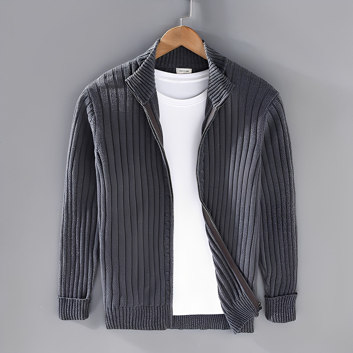 Jacquy - Modern knitted jacket for men