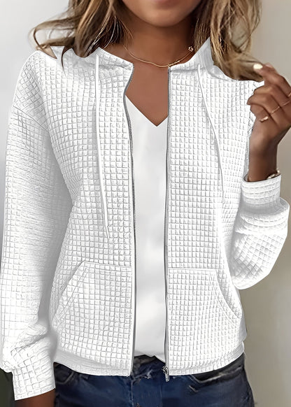 Katherine - Cardigan élégant avec capuche et poches pour femmes