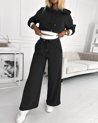 Paulina - Ensemble de jogging tendance avec capuche pour femmes