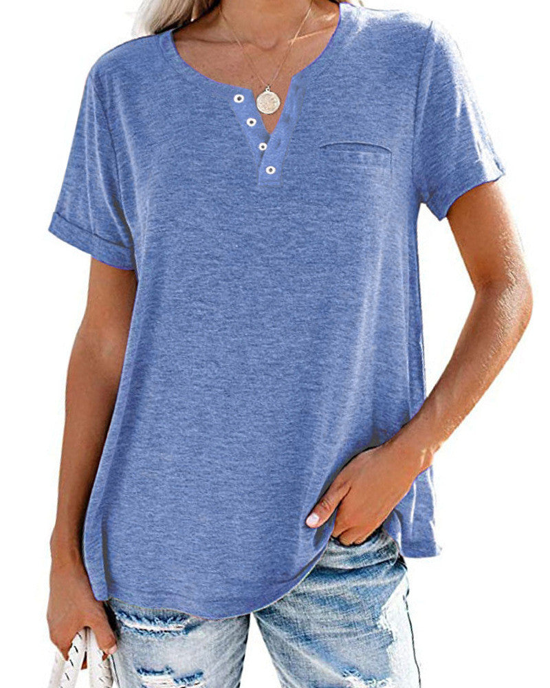 Élodie – Chemise Femme Manches Courtes