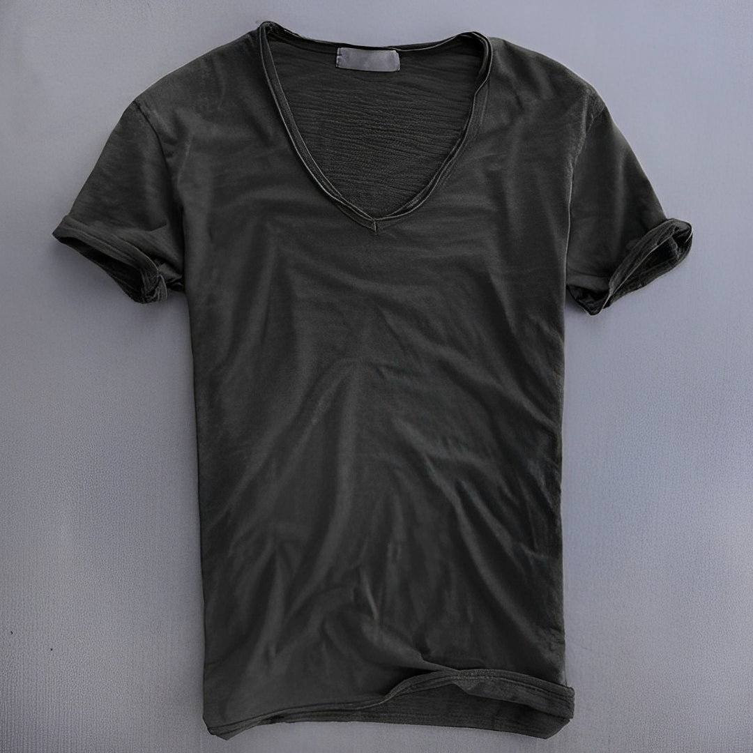 Lemuel - T-shirt d'été décontracté pour homme