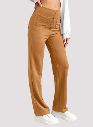 Tianna - Pantalon chic à taille haute