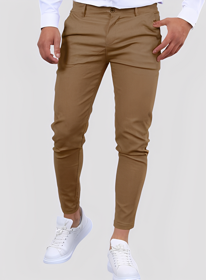 Reynard - Pantalon formel et confortable pour hommes, coupe ajustée