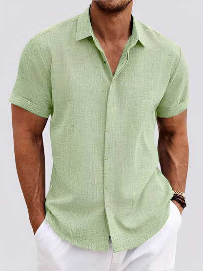 Declan - Angenehmes Hemd mit Knöpfen für Herren