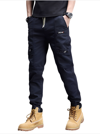 Alvin - Jogging moderne et extensible avec cordon pour hommes