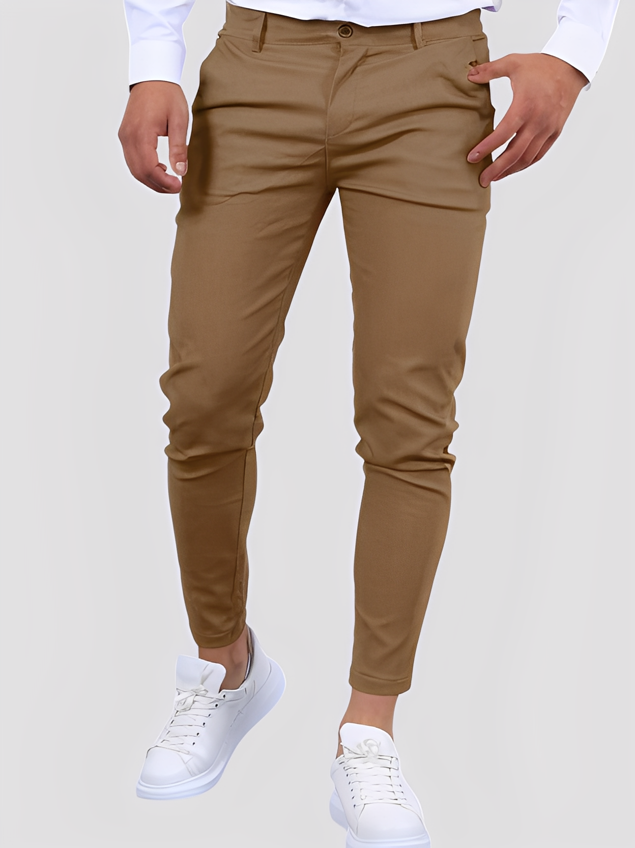 Shelton - Pantalon pour homme, extensible, décontracté et ajusté